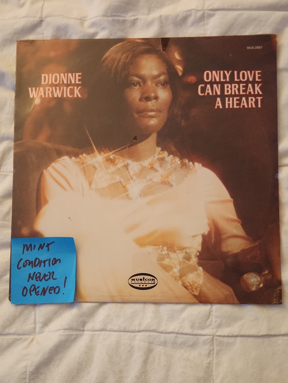 Dionne Warwick "Only Love Can Break a Heart" Vinyl LP - SEALED MINT CONDITION!
